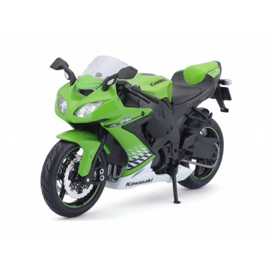 Machetă moto Maisto [1:12] - Kawasaki 2010 ZX-10R Ninja - Green